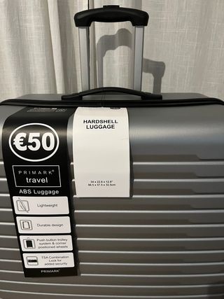 Maleta Primark ABS 25€ Nueva