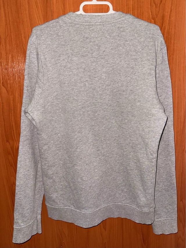 Sudadera Benetton gris talla S
