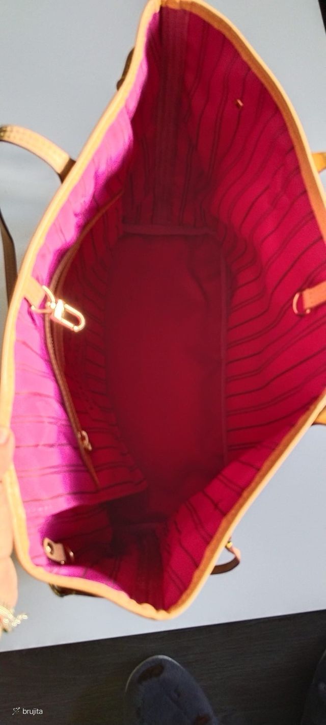 Bolso Louis Vuitton Neverfull Rosa