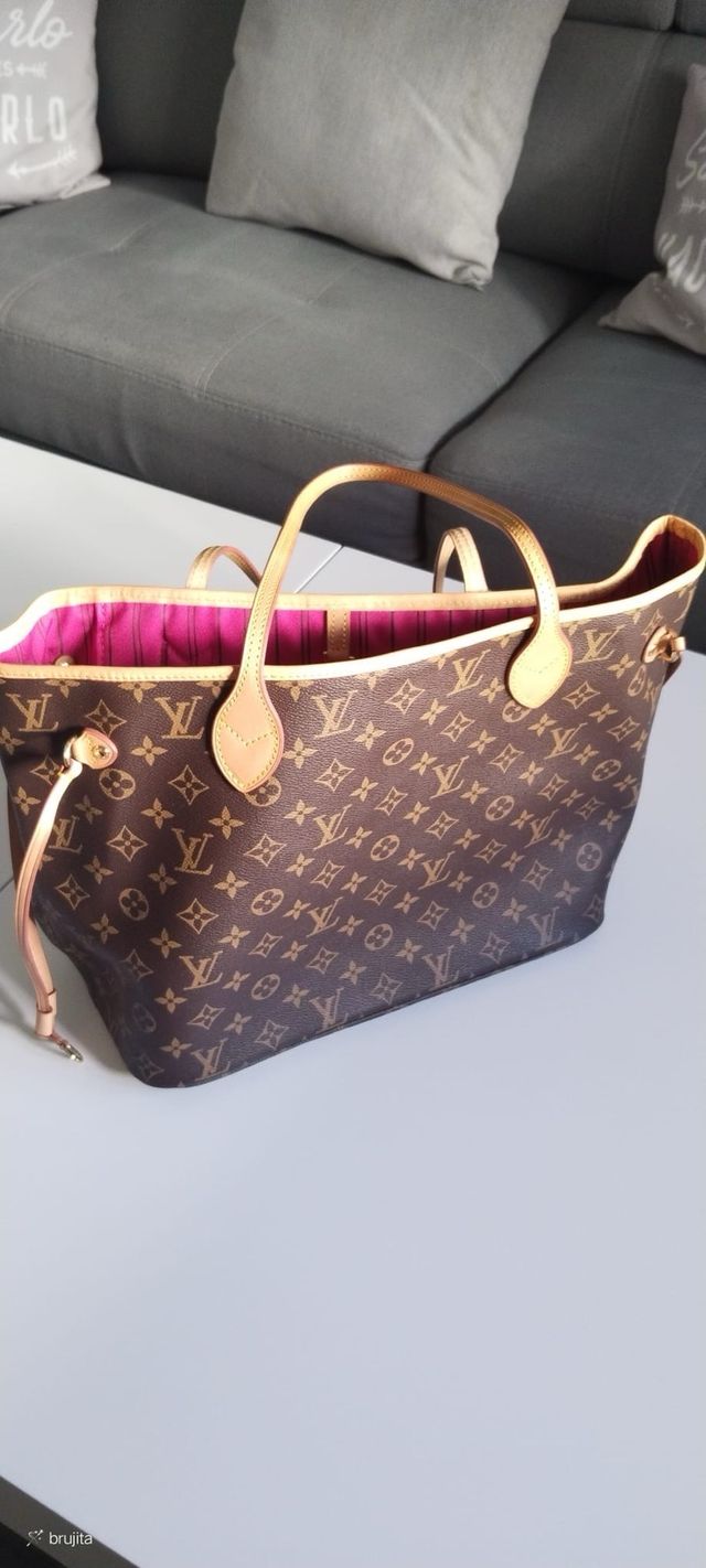 Bolso Louis Vuitton Neverfull Rosa