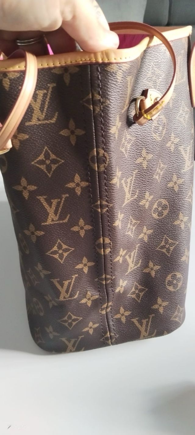 Bolso Louis Vuitton Neverfull Rosa