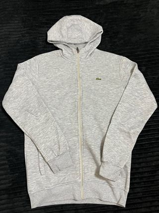 Chándal Lacoste Gris con Cremallera