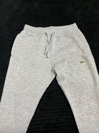 Chándal Lacoste Gris con Cremallera