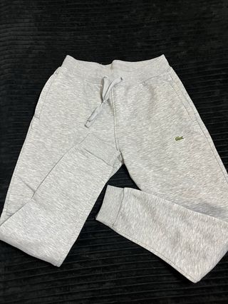 Chándal Lacoste Gris con Cremallera