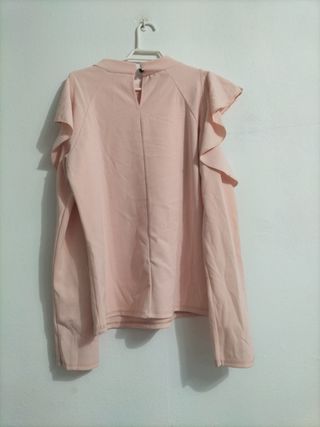 Jersey rosa con volantes