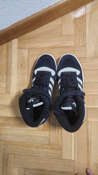 Adidas Forum Mid Negro/Crema