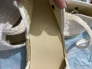 Zapatillas esparto niña blancas