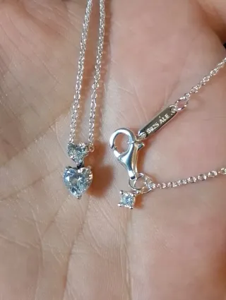 Collar Pandora Corazón y Llave 