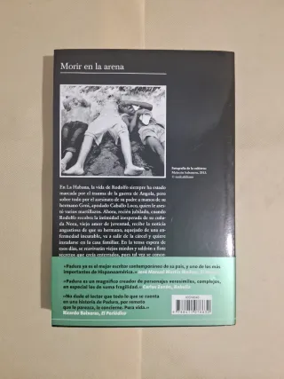 Libro " Morir en la arena "