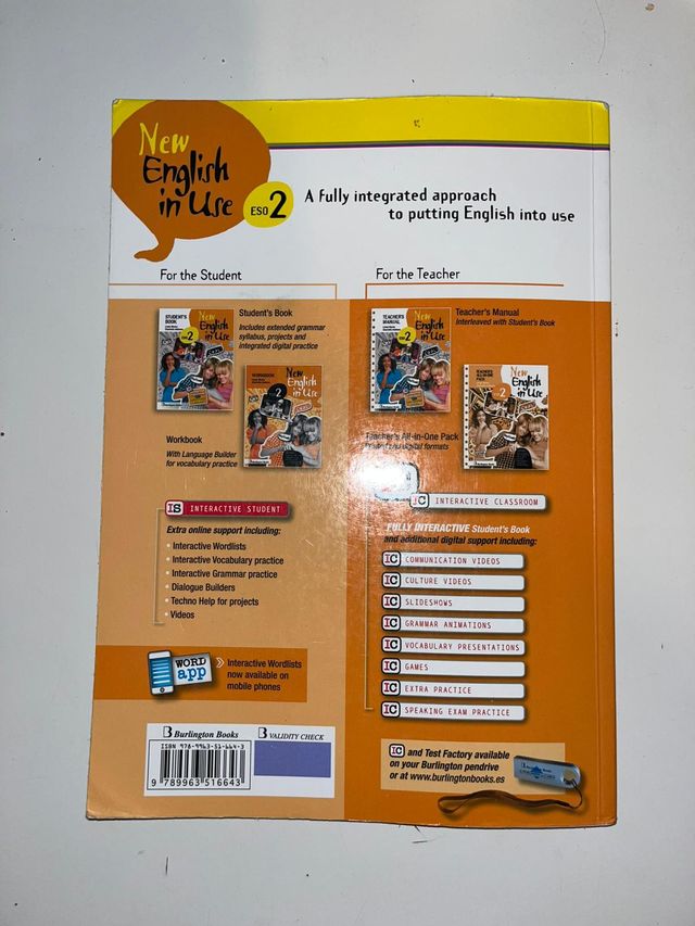 New English in Use ESO 2 Student's Book