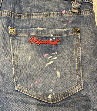 DSquared2 Jeans Desgastados con Pintura