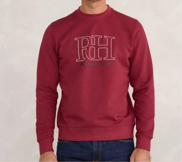Sudadera Pedro del Hierro RH Roja Hombre
