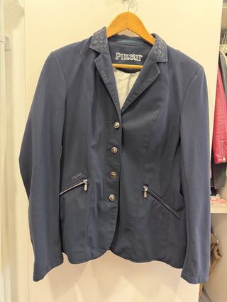 Chaqueta de concurso mujer pikeur azul marino