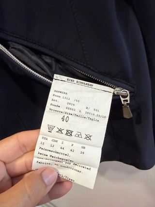 Chaqueta de concurso mujer pikeur azul marino