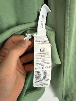 Green C.P. Company longsleeve (new with tags)