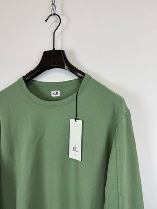 Green C.P. Company longsleeve (new with tags)