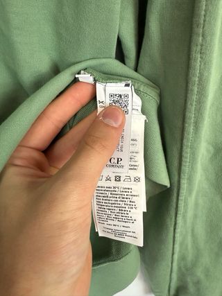 Green C.P. Company longsleeve (new with tags)