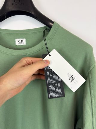 Green C.P. Company longsleeve (new with tags)