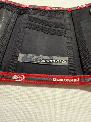 Cartera Quiksilver Gris Corduroy original