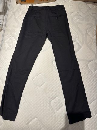 Pantalones de lana virgen Dolce&Gabbana negros