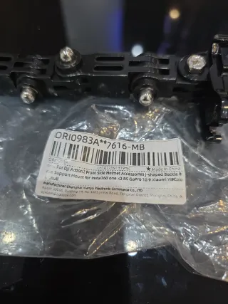 Soporte Casco Cámara Deportiva RS GoPro