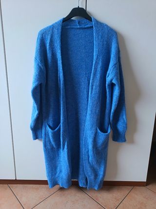 Cardigan azzurro