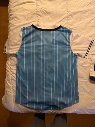 Camisa Kani Rayas Azules y Blancas