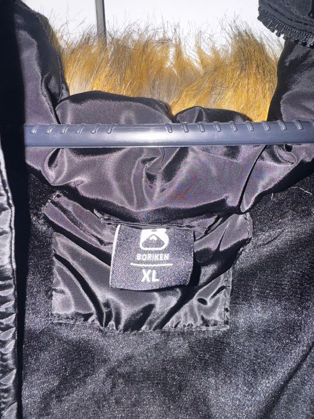 Chaqueta Boriken Mujer Negra Invierno