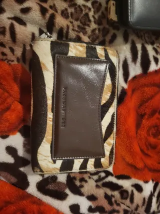 Monedero Paco Martinez Piel Animal Print