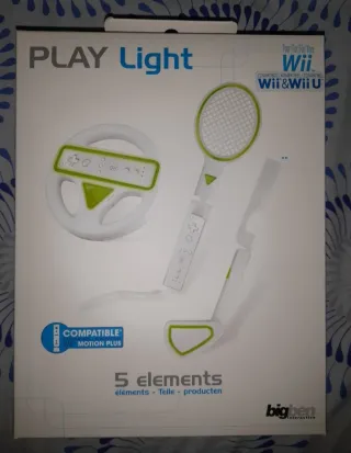 NUEVO. Juego Wii Deer Drive+pack 5 accesorios luz