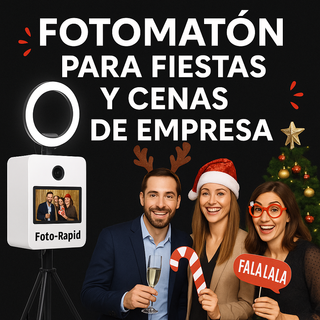 Fotomatón para fiestas y cenas de empresa