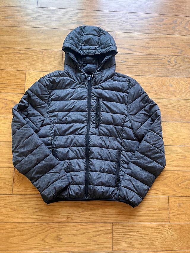 Giubbotto Terranova grigio trapuntato 