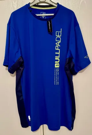 Camiseta Bullpadel Azul XXL Nueva