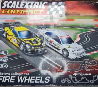 Scalextric Compact Fire Wheels 1:43