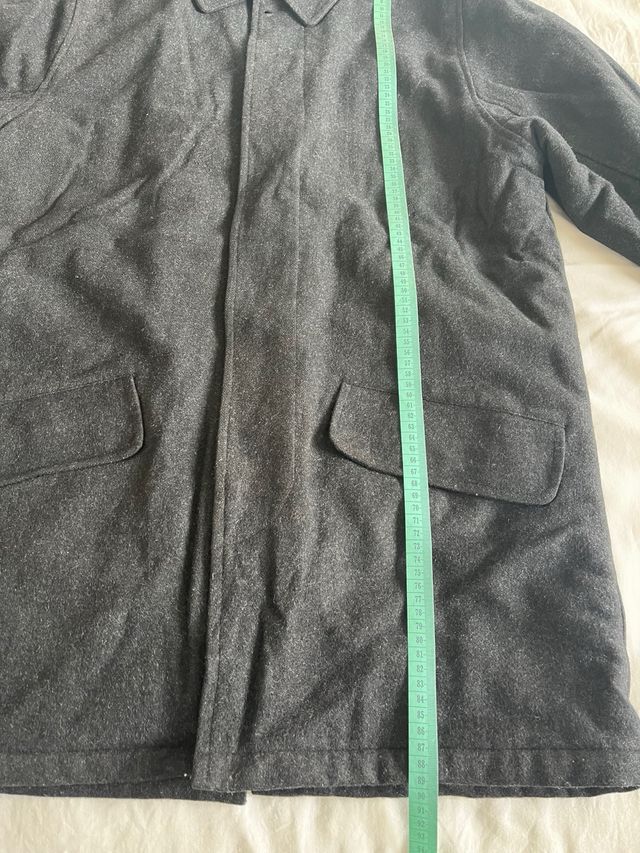 Abrigo gris talla L