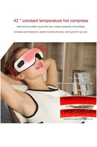 Gafas Masajeador Eléctrico Ocular Portátil