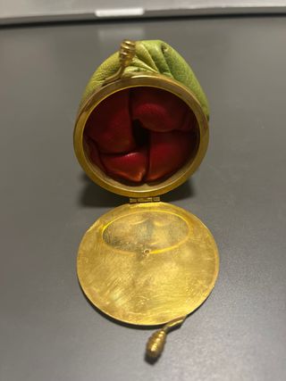 Monedero Vintage Ruleta Dorado y Verde