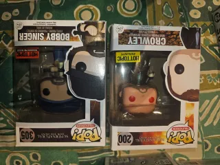 Funko Pop Supernatural Bobby Singer 305 & Crowley 