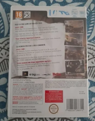 COMO NUEVO.Juego wii-U Sniper Élite