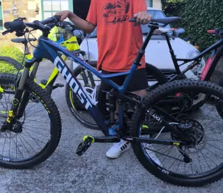 Bicicleta GHOST carbono MTB