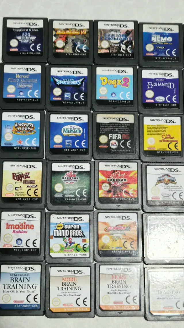Lote 36Juegos Nintendo DS + GBA