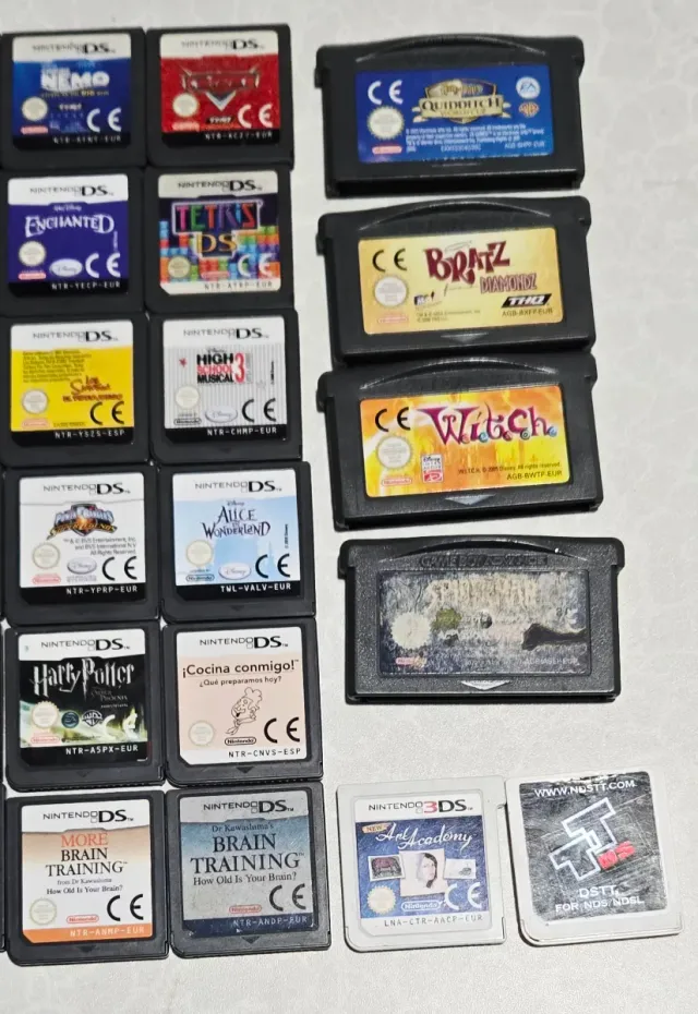 Lote 36Juegos Nintendo DS + GBA