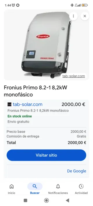 Inversor Fronius Primo 8.2-1 8,2kW