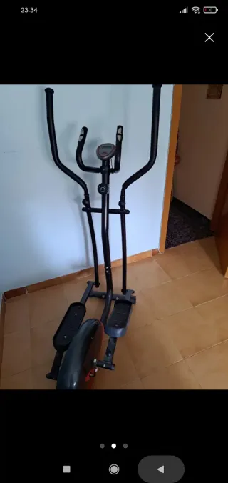 Bicicleta Elíptica Negra