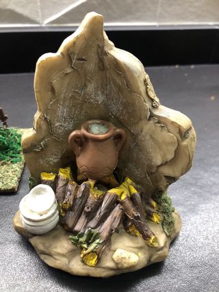 Figuras Belén: Burro, Carro, Molino 5€ cada uno