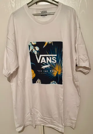 Camiseta Vans Talla XL Estampado Floral