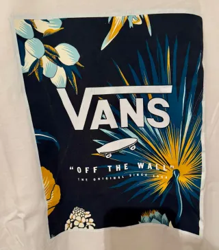 Camiseta Vans Talla XL Estampado Floral