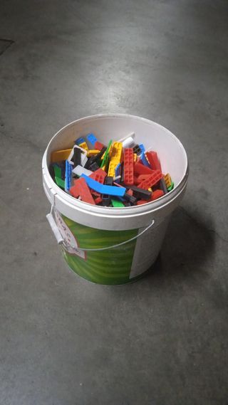 Caja y cubo de calzos para vidrio