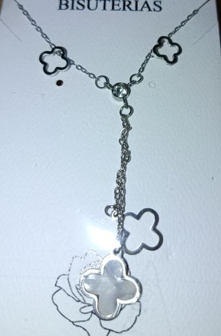 Pulsera tréboles y circonita
