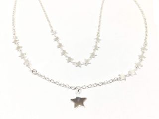 collar plata 925mm 22cm